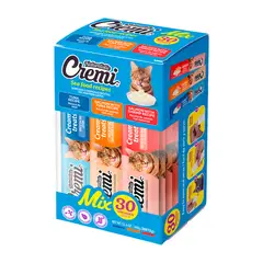 NATURALIST - Snack Gato Cremi mix Salmón y atún 30 unidades