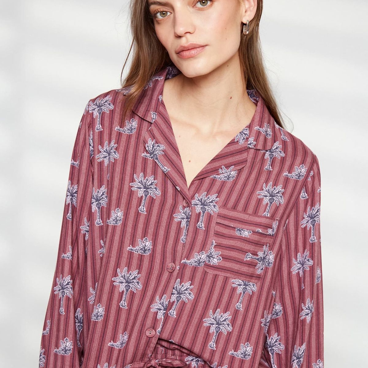 LOUNGE - Pijama Largo Palmeras Dreamy LOUNGE