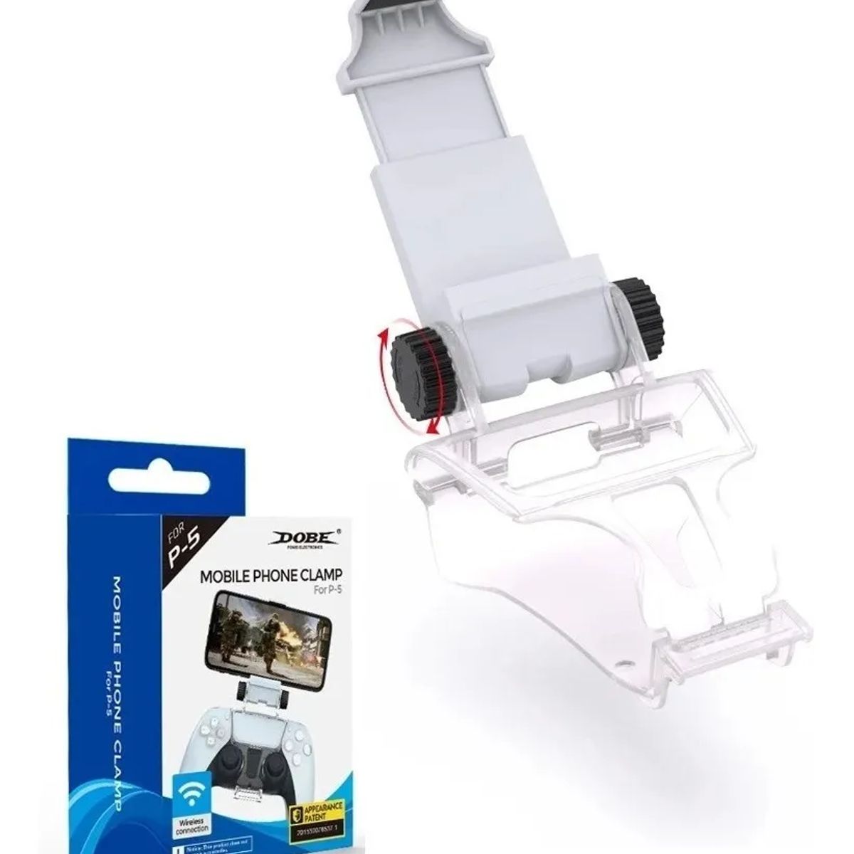 GENERICO - Clip Soporte De Teléfono Dobe Para Control De Ps5