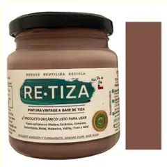 RETIZA - CAFÉ MOCHA MOUSSE 250 grs. Pintura Tizada/Vintage base agua mate
