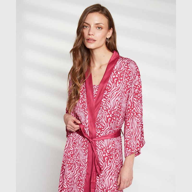 LOUNGE - Bata Mujer Dreamy Animal Print