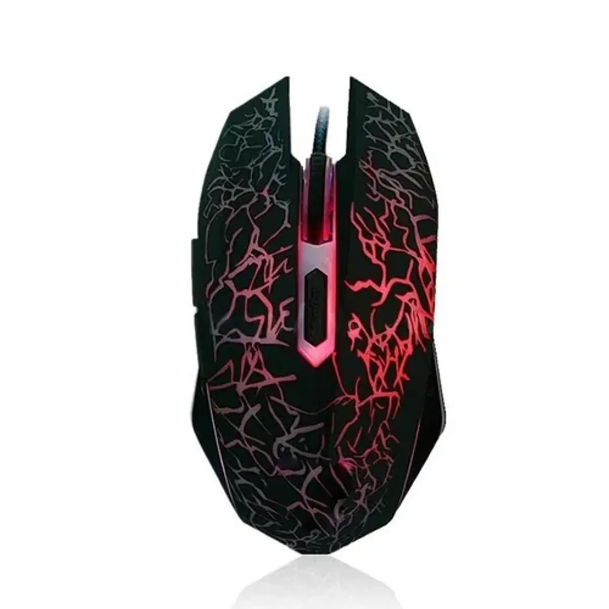 GENERICO - Mouse Gamer Con Luz Led 6 Botones