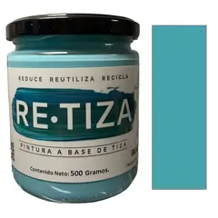 RETIZA - VERDE CALIPSO 500 Grs. Pintura Tizada/Vintage base agua mate