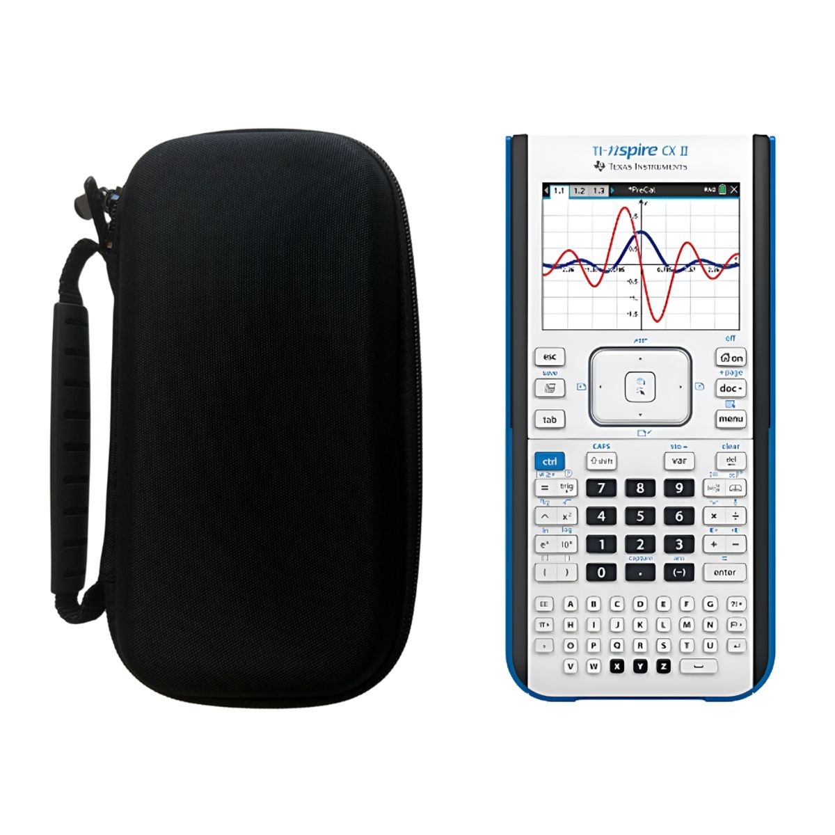 TEXAS - CALCULADORA TI Nspire CX II con Estuche