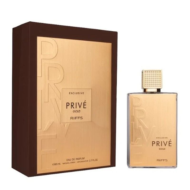 RIIFFS PARFUMS - Perfume Riiffs Exclusive Prive Gold Edp 80Ml Unisex