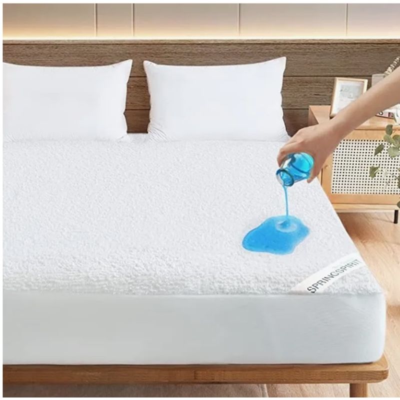 ATLAS - Cubre Colchon Impermeable 1.5 Plaza