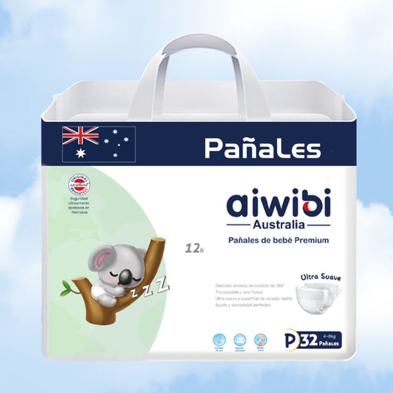 AIWIBI - PAÑAL AIWIBI PREMIUN P X32 Un Talla P