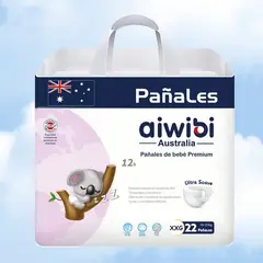 AIWIBI - PAÑAL PREMIUN XXG X22 Un Talla XXG