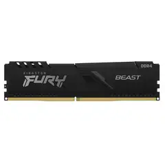 KINGSTON - DIMM 8 GB - DDR4 3600 MHZ - FURY Beast Black Intel XMP