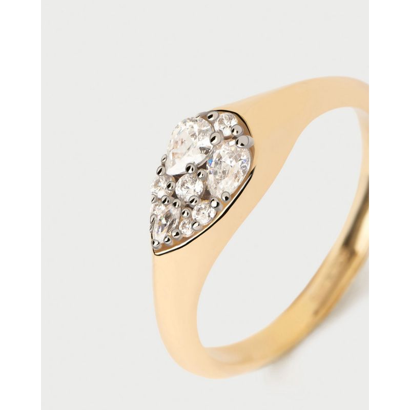 PDPAOLA - Anillo sello vainilla PDPAOLA