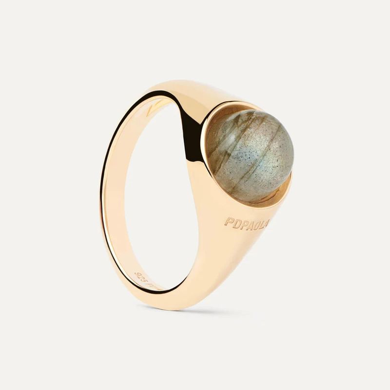 PDPAOLA - Anillo Labradorita Moon PDPAOLA