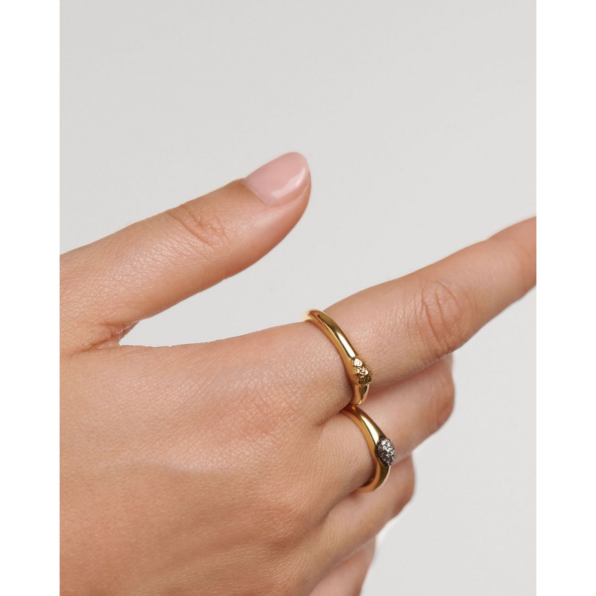 PDPAOLA - Set anillos The Rocks PDPAOLA