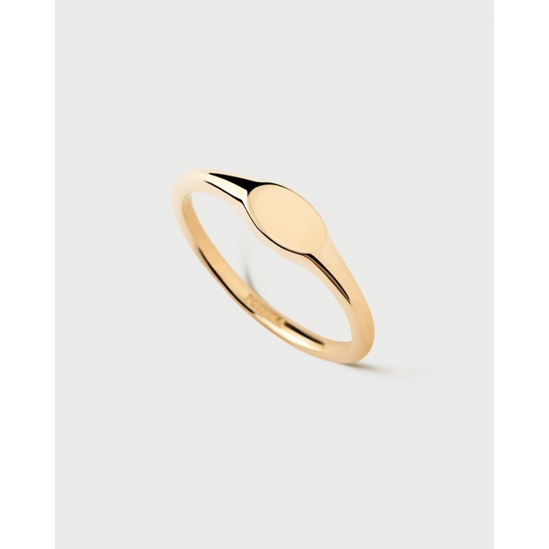 PDPAOLA - Anillo ovalado mini sello PDPAOLA
