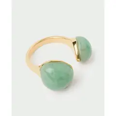 PDPAOLA - Anillo Aventurina verde Gravity