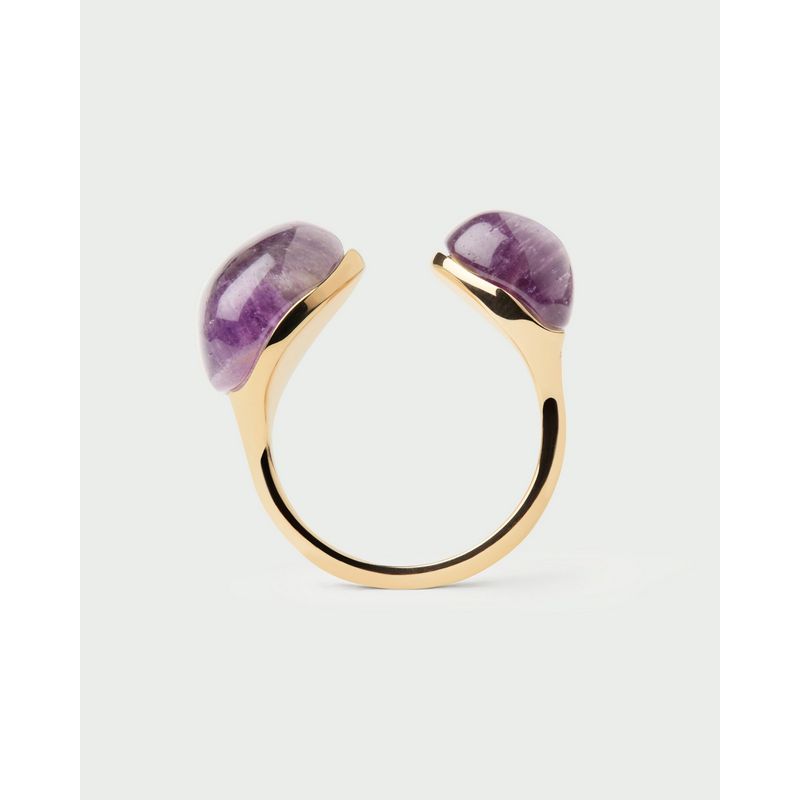 PDPAOLA - Anillo Amatista Gravity PDPAOLA