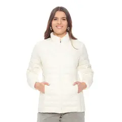 WADOS - PARKA MANGA LARGA SOLIDA CON CIERRE EN DELANTERO