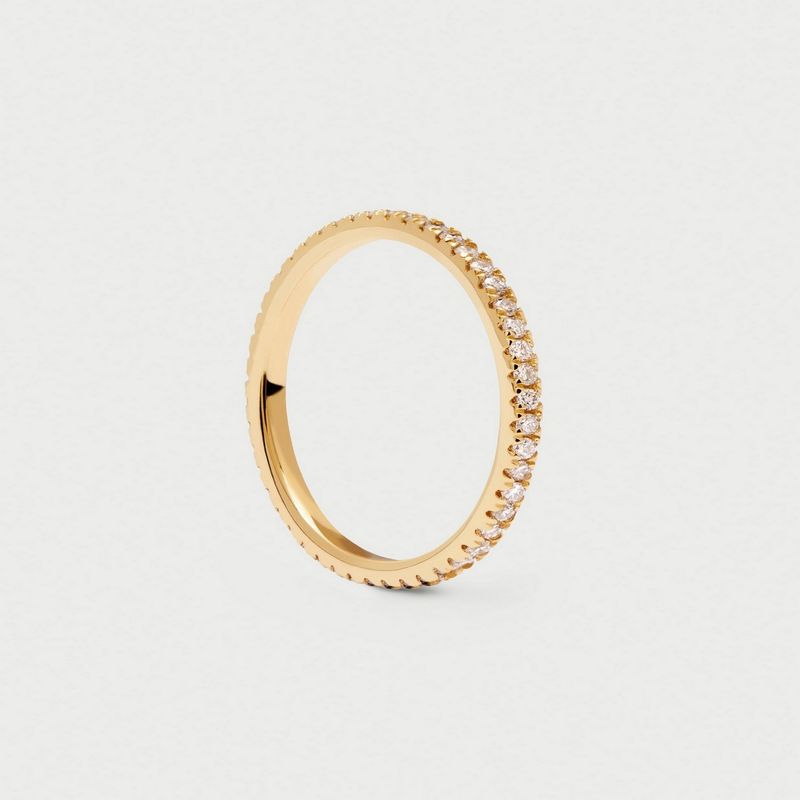 PDPAOLA - Anillo de Diamantes y oro  Eternity Mini PDPAOLA