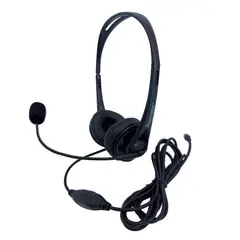 TECMASTER - Auriculares Call-Center Micrófono 35mm Tm100561