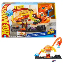 HOT WHEELS - Pista De Juguete Ataque De Cobra Vs Pizzería