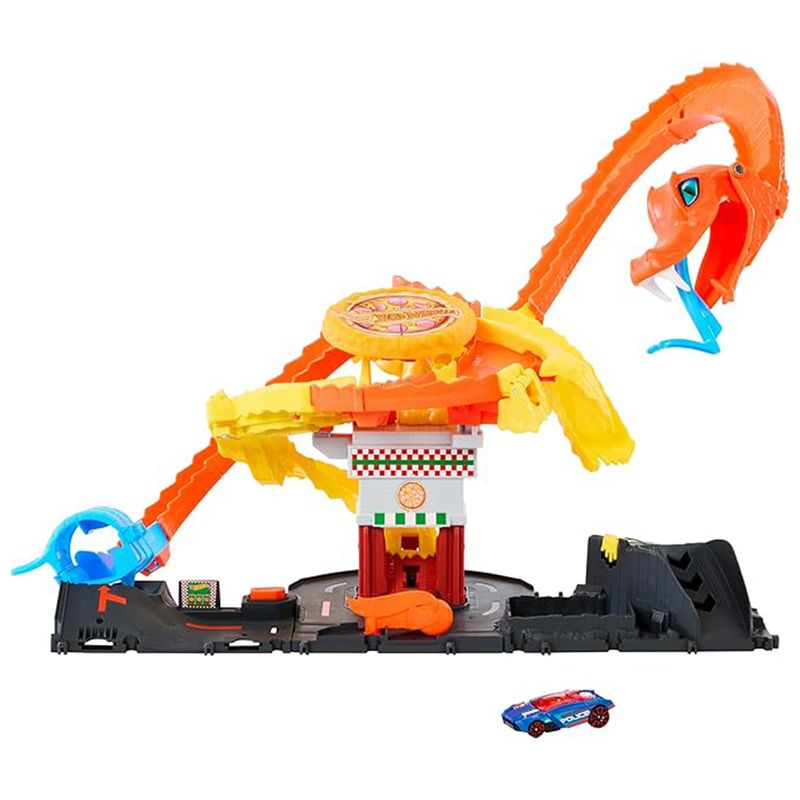 HOT WHEELS Hot Wheels Pista De Juguete Ataque De Cobra Vs Pizzería
