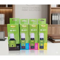 Tinta GI 11 Pack 4 Colores Compatible con PIXMA G2160 G2170 G3160