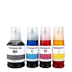 PREMIUM - Tinta GI 11 Pack 4 Colores Compatible con PIXMA G2160 G2170 G3160