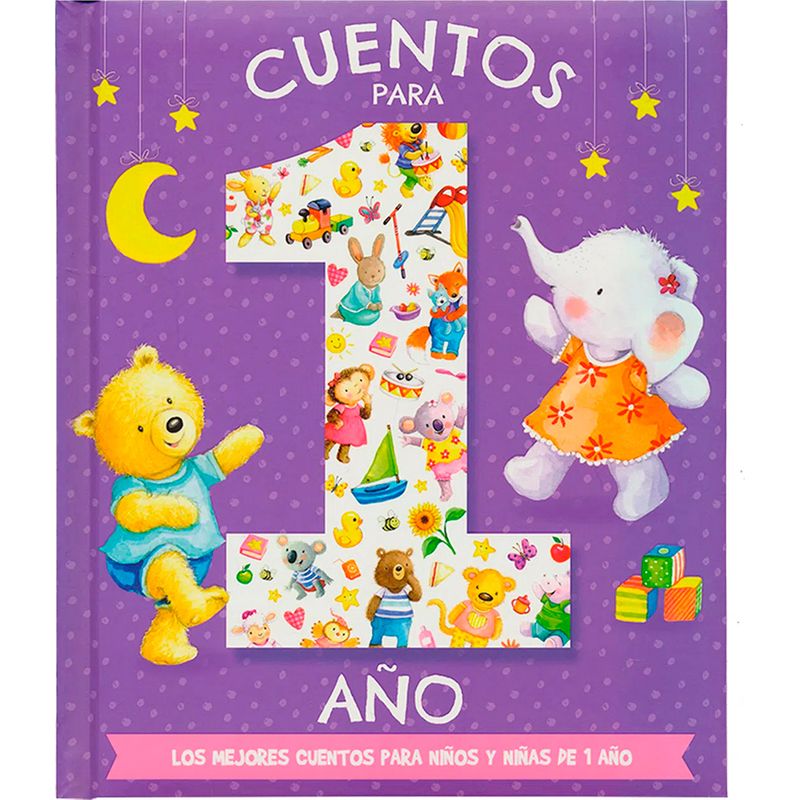 LATINBOOKS - LIBRO HISTORIAS PARA NIÑOS Y NIÑAS DE 1 AÑO