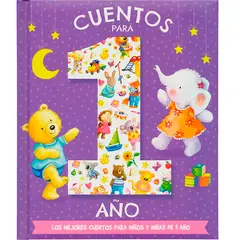 LATINBOOKS - LIBRO HISTORIAS PARA NIÑOS Y NIÑAS DE 1 AÑO