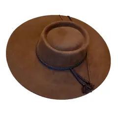 CORRALERO SASTRERIA - Sombrero de Paño Café Huaso Tradicional Chileno 2030
