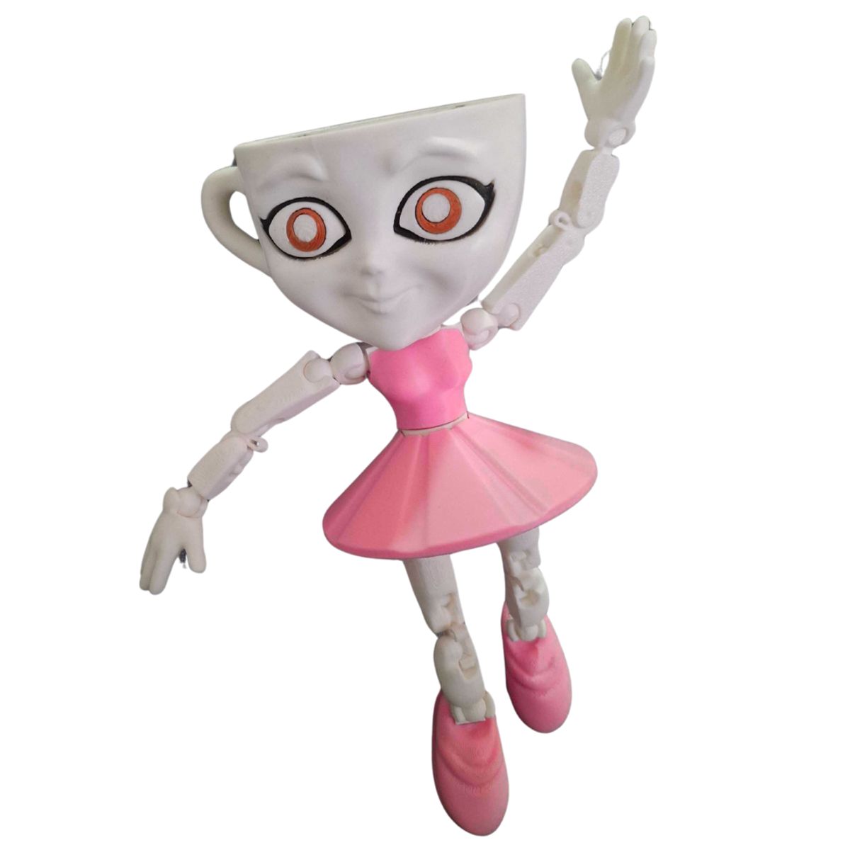 GENERICO - Figura Articulada Ballerina Capuchina Brainrot