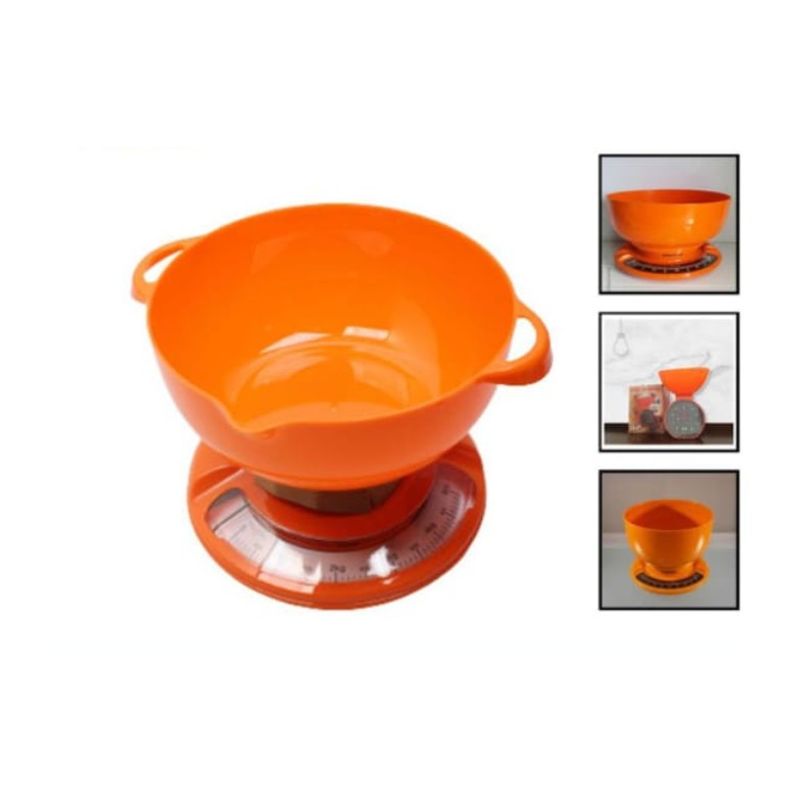 GENERICO - Balanza Pesa De Cocina Con Bowl