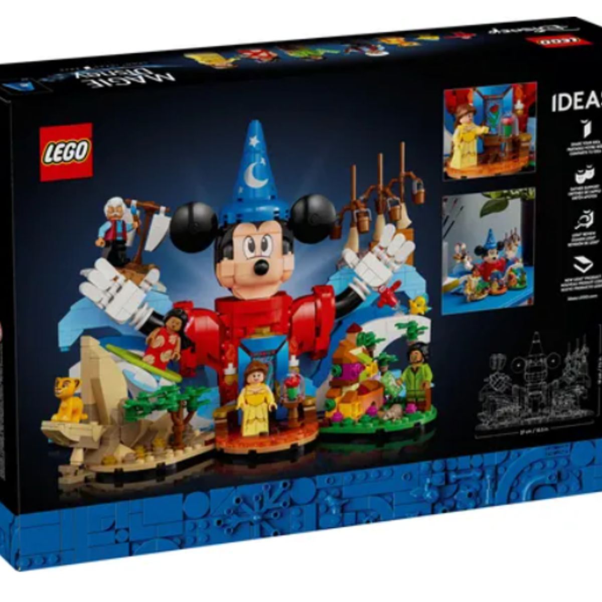 LEGO - Lego Ideas 21352 Coleccion Magia Disney 1103 Pzs Mickey