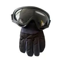 GENERICO - Lentes De Nieve Para Niños Y Jovenes + Guantes Ski Snowboard