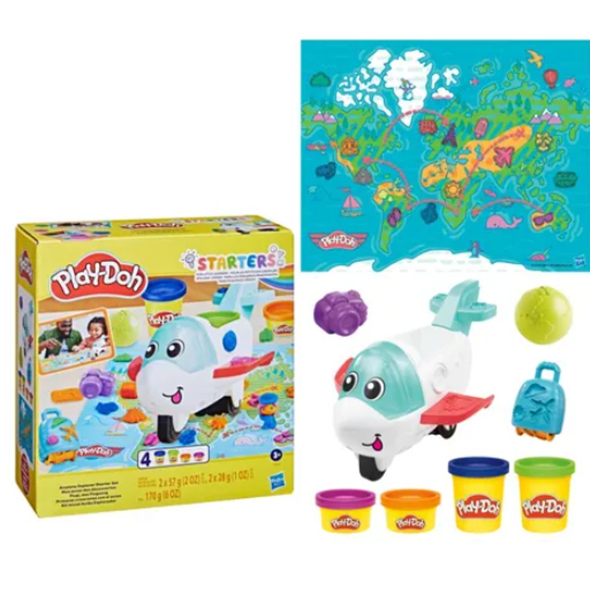 PLAY DOH - Play Doh - Set De Juego Primeras Creaciones Con El Avión