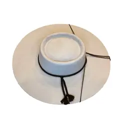 CORRALERO SASTRERIA - Sombrero de Paño Color Hueso Huaso Tradicional Chileno 2030