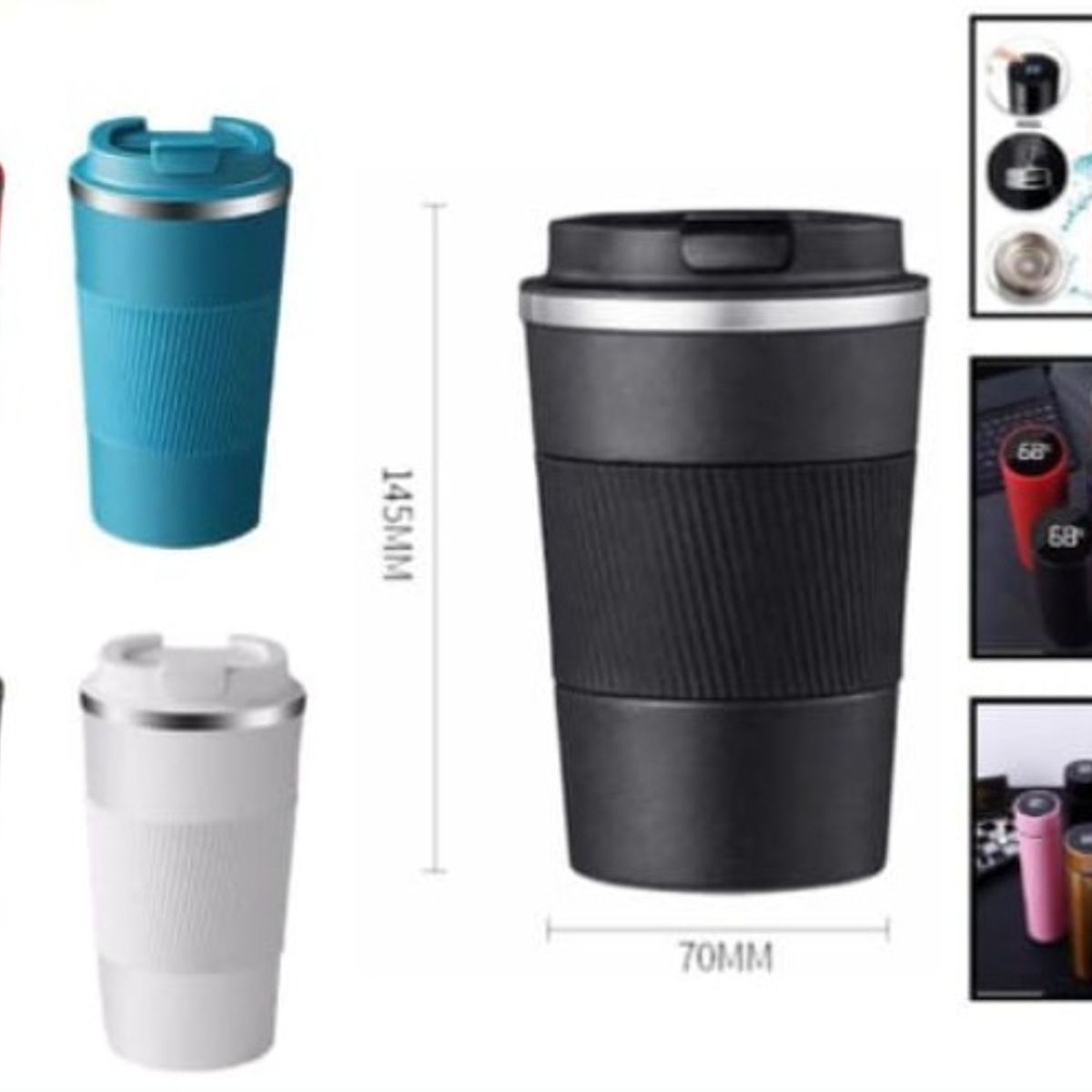 GENERICO - Termo Para Agua Caliente  380 Ml 145 mm