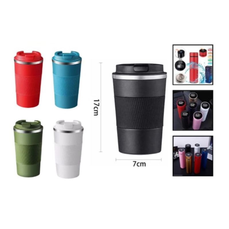 GENERICO - Termo Para Agua Caliente  500 Ml 17 X 7 Cm