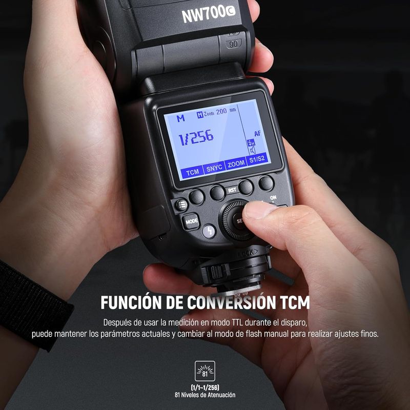 NEEWER - Flash Speedlite TTL Neewer NW700-C para Canon​
