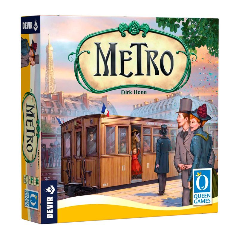 ASMODEE - Metro - Juego de Mesa -  En Español
