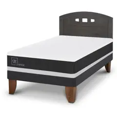 CIC - Cama Europea Ortopedic 1.5 Plaza + Respaldo