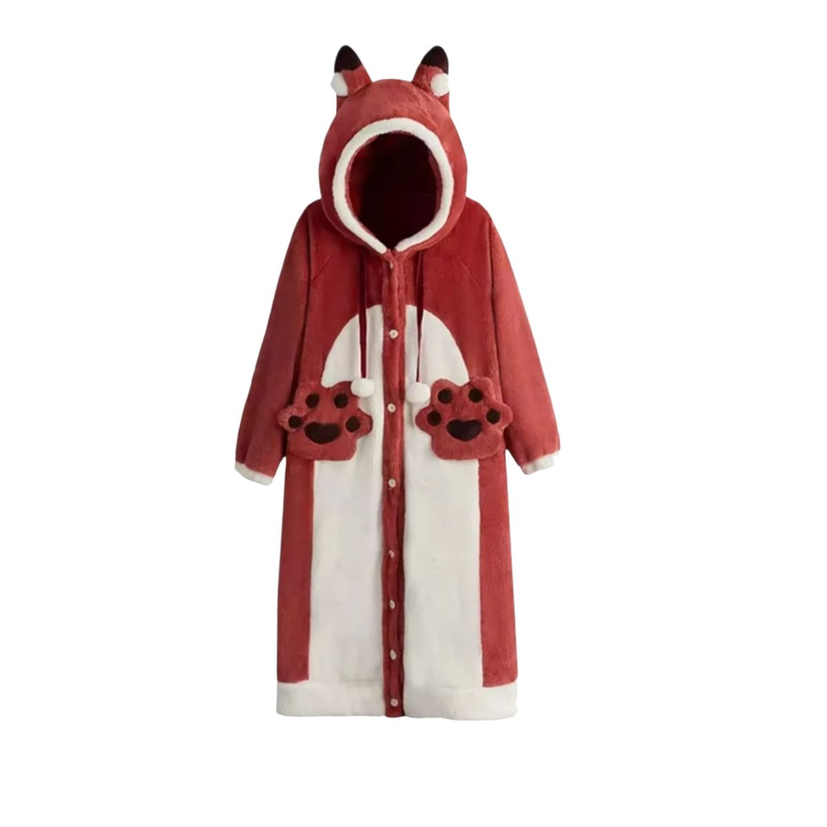 MORLAN - Lindas Batas De Felpa Ultra Suave Con Capucha y Bolsillo