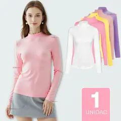 OMAS - Camiseta Niña Primera Capa Bambú Invierno Cuello Beatle Polera