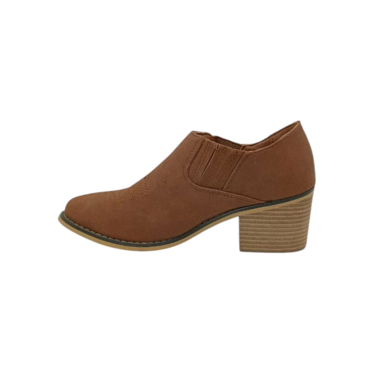 HERIEL - Zapato Café Taco Mujer