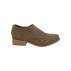 HERIEL - Zapato Khaki Gamuza Tachas