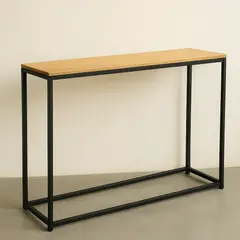 GENERICO - Arrimo simple 100x30 negro madera - Viatto
