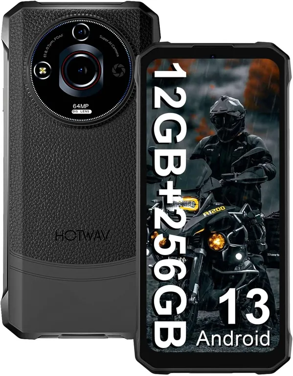 HOTWAV T7 PRO Celular 12GB+256GB 6280mAh NFC GPS Smartphone