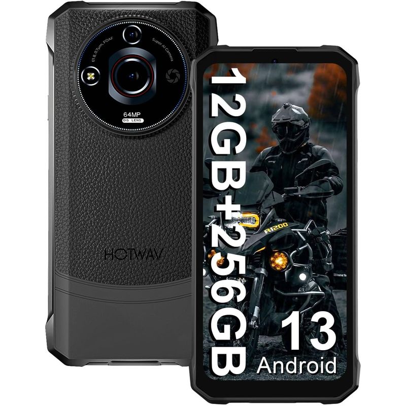 DOOGEE - HOTWAV T7 PRO Celular 12GB+256GB 6280mAh NFC GPS Smartphone