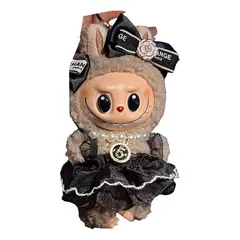 VERCI - Labubu Macaron Monsters Con Ropa Para Muñecos
