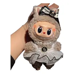 VERCI - Labubu Macaron Monsters Con Ropa Para Muñecos
