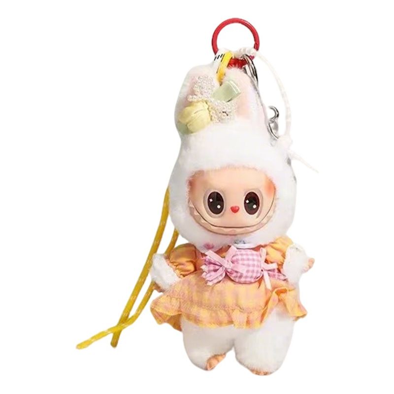 VERCI - Labubu Macaron Monsters Con Ropa Para Muñecos
